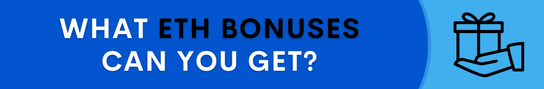 ETH casino bonus offers